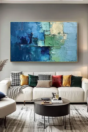 Abstract Wall Art for Living Room