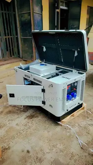Retech Gen 15.0kva Soundproof Can With Double Cylinder %.