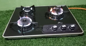 SKG Magic Gas Cooker Table Top 3 Burner Flat