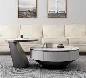 Marble Center Table With Drawers