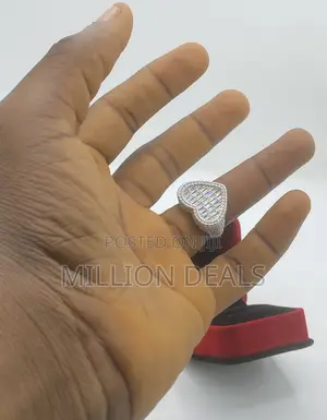 Iced Unique Love Inspires Men’S Lux Ring