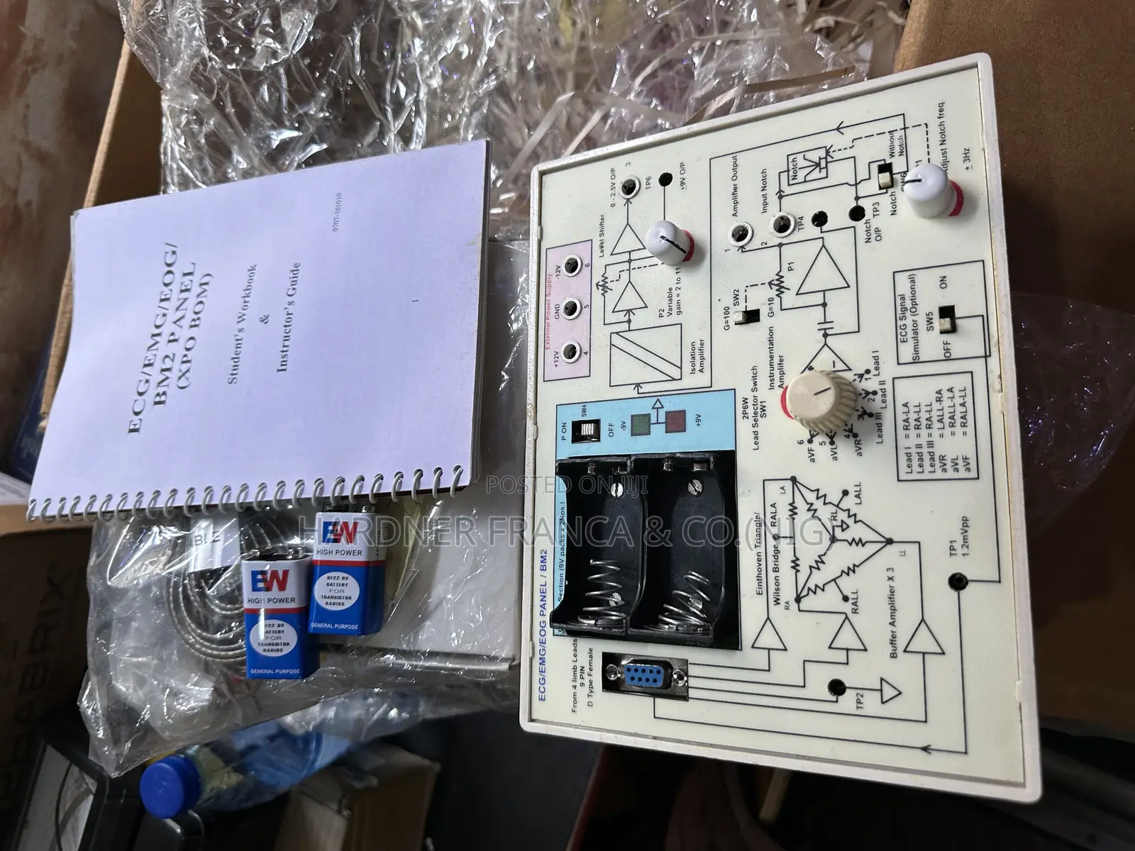 Ecg/Emg/Eog Panel Module