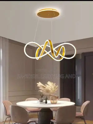 Twisted Rope Led Droplight Chandelier Fitting