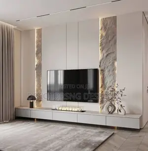Modern Wall Panel & Tv Wall Console In Alimosho Lagos