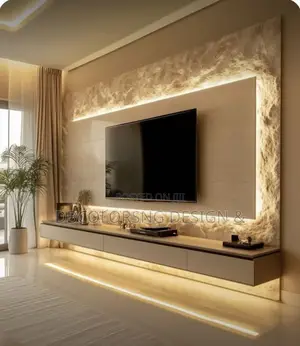 Modern Wall Panel & Tv Wall Console In Alimosho Lagos
