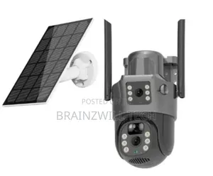V380 4g Solar Dual Lens Camera 6mp