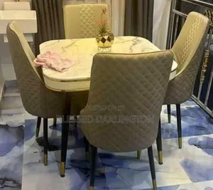 By 4 Imported Marble Dining