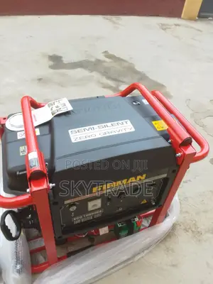 Complete 7.5kva Firman Generator Key Start Low Fuel
