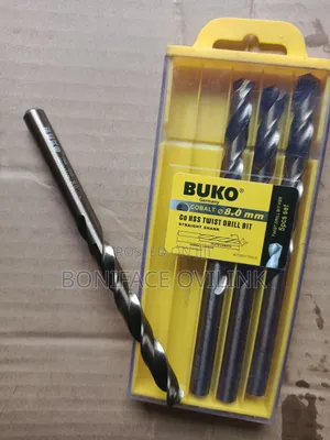 8mm Buko Cobalt Drill Bit Hss.Co Original ( 2mm to 20mm Available