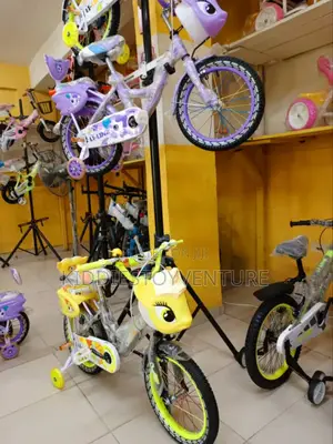 Unicorn Bicycle For Kid 3-9yrs