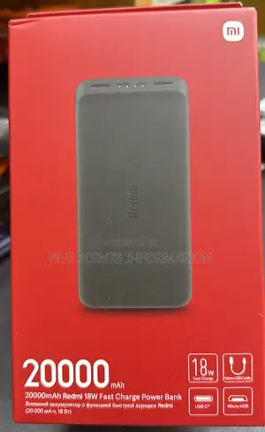 20000mah Redmi 18w Charge