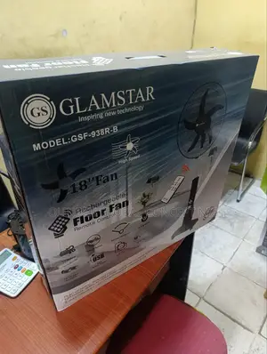 18 Inches Glemstar Rechargeable Fan