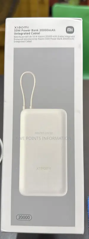 20000mah Redmi Powerbank 33w