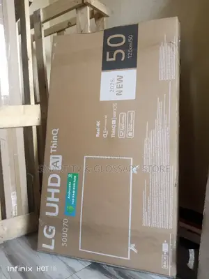 Lg 50 Inches With New Hifi Visual Logo