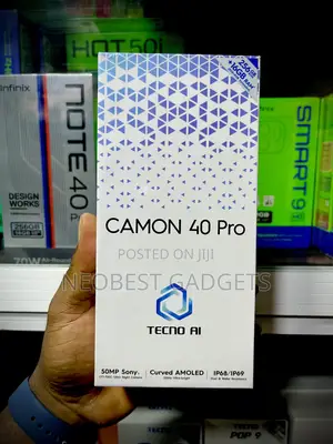 New Tecno Camon 40 Pro 256 GB White