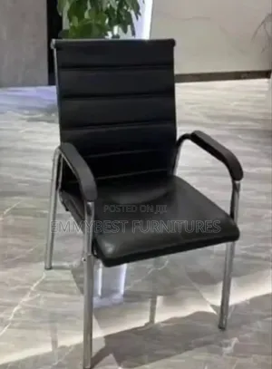 Quality Leather Visitor Chair.