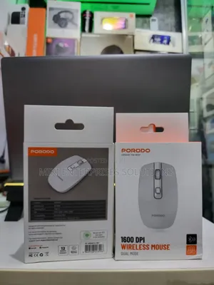 Porodo 2.4ghz Bluetooth Rechargeable Mouse Dpi 1600
