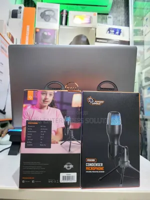 Porodo Gaming Usb Condenser Microphone With RGB and Tripod