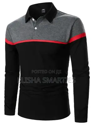 Classic Touch Designer Men's Stretch Quality Polo Shirt