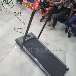 Platform Treadmill With Handle