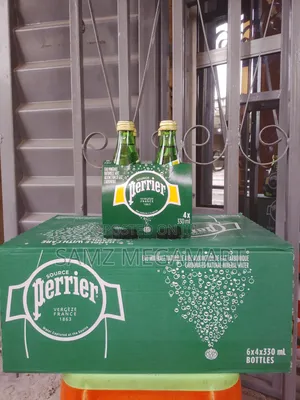 Perrier Carbonated Natural Mineral Water 6x4x33cl