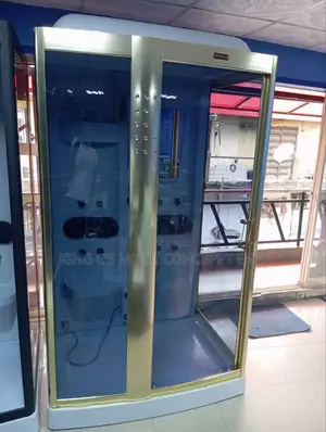 120x120 Gold Shower Room, Hospitality at Your Bathroom