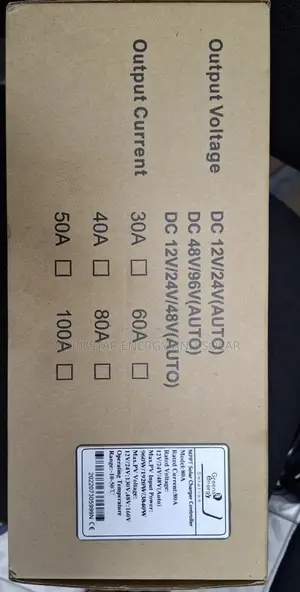 80a MPPT Charge Controller