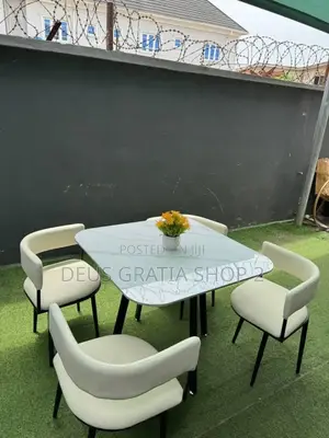 High Quality Detachable Marble Dining Table Set for 4