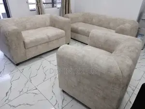 6 Seaters Fabric Sofas With Unique Design for Comfort