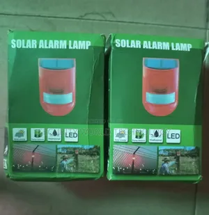Solar Alarm Lamp