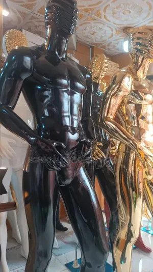 Black Spider Face Huge Male Display Mannequin