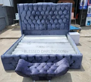6by6 Button Bed Frame