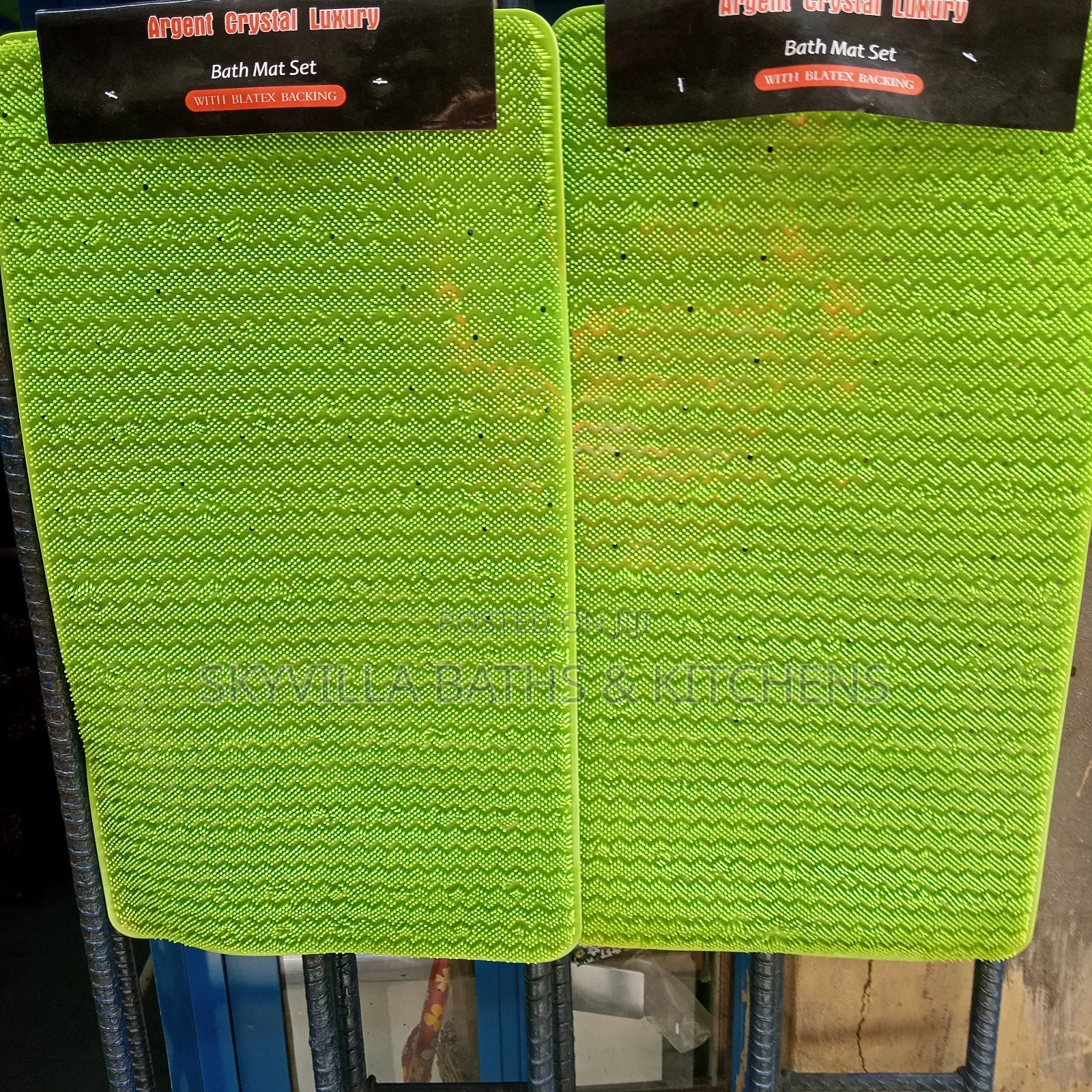 Green Bathmats