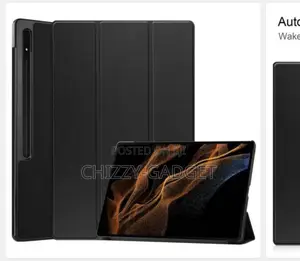 Samsung Galaxy Tab S8 Ultra/S9 Ultra Leather Smart Case