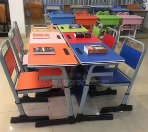 High Quality Modern Classroom Chair With Desk