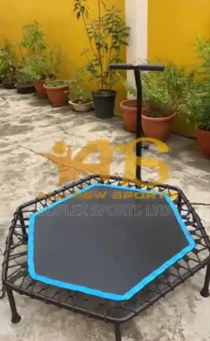 Trampoline With Handle