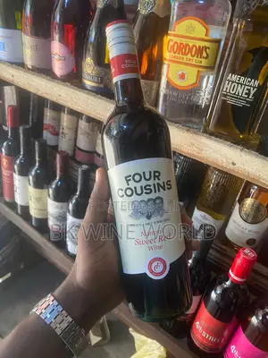Four Cousins Natural Sweet Red Wine - 75cl X 12 Bottles