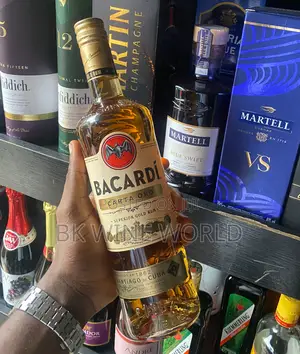Bacardi Carta Oro Superior Gold Rum - 75cl X 12 Bottles