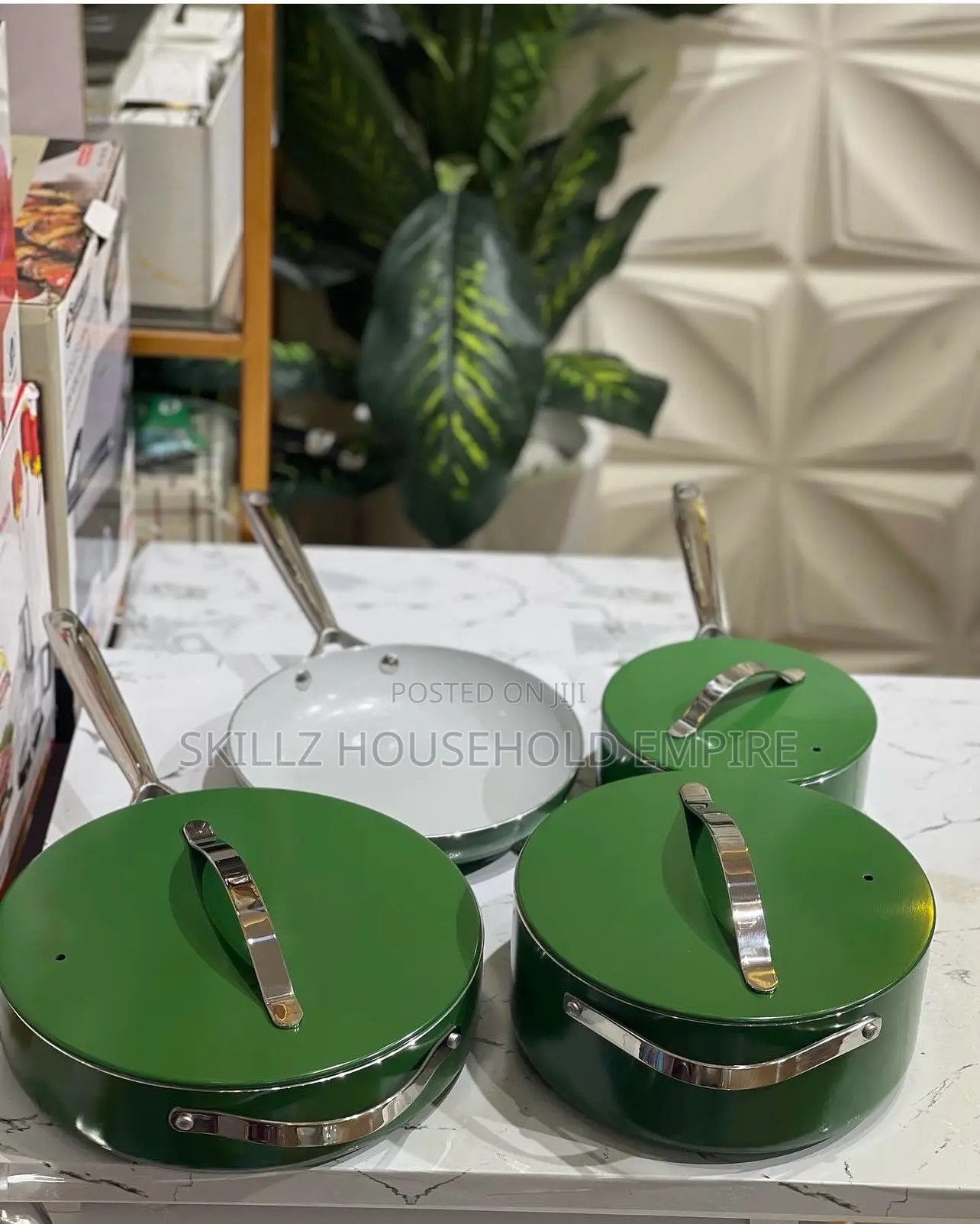 4pcs Ceramic Pot
