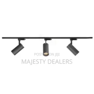 Led Track Light 3 in 1 Double Colors Track Light Black