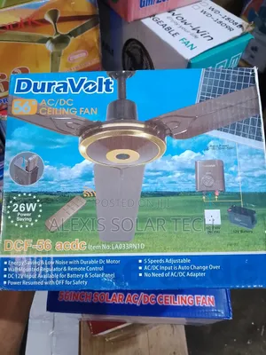 Ac/Dc Duravolts Ceiling Fan