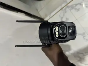 Okam Double Lens With 10x Optical Zoom Solar Cctv Camera
