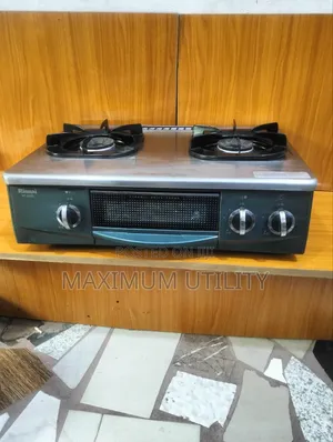 Rinnai Automatic 2 Burners Gas Cooker With Grill