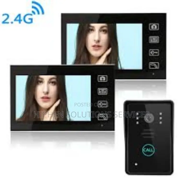 Hd Video Intercom System With Electric Lock