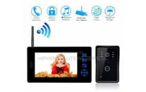 Wireless Video Intercom System Door Phone White