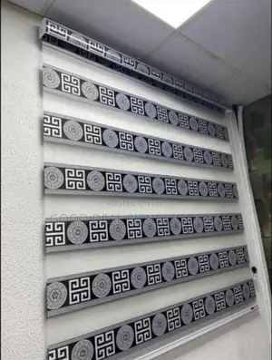 Versace Black Window Blinds ( Day And Night Version)