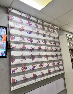 Spider Man Window Blinds ( Day An Night Version )