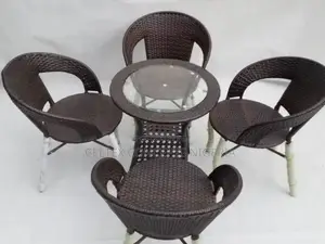 Restaurant Table With 4 Chairs