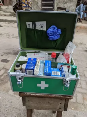 Fully Kitted Metal First Aid Box