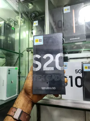 New Samsung Galaxy S20 Ultra 5G 256 GB Black